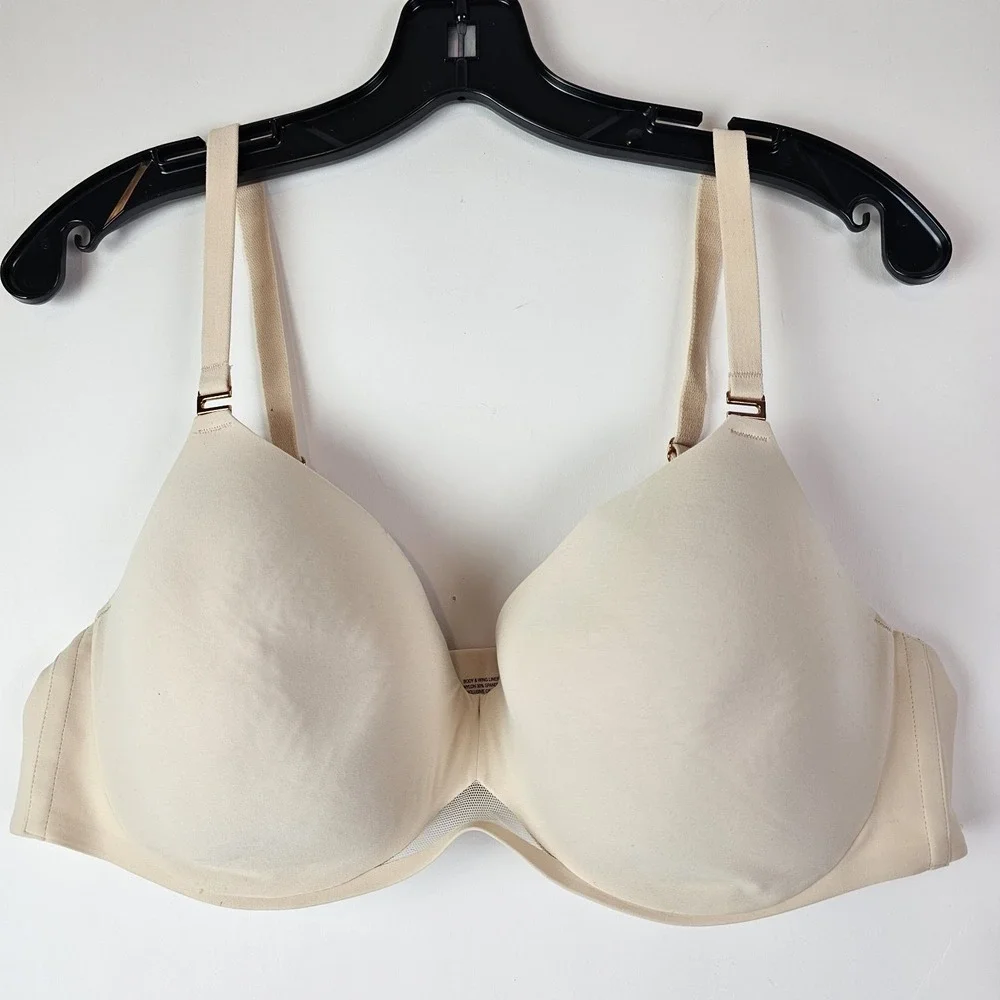 Soma Bra 42C Bodify Perfect Coverage Beige Lined Underwire Minimalist Capsule